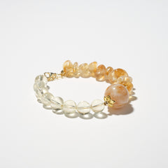 Yellow Rutilated Quartz Abundance Bracelet