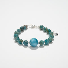 Blue Kunzite apatite Emotional Wisdom Bracelet