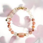 Golden Sunstone Blossom Manifestation Bracelet