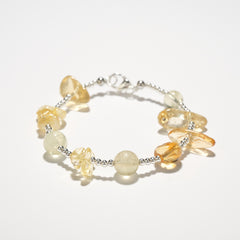 Citrine Confidence Moonstone Balance Bracelet