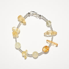 Citrine Confidence Moonstone Balance Bracelet
