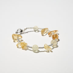 Citrine Confidence Moonstone Balance Bracelet