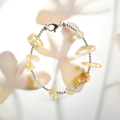 Citrine Confidence Moonstone Balance Bracelet