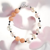 Sunset Pearl Balance Bracelet