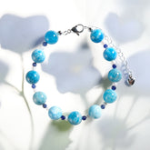 Blue spodumene Clarity Bracelet