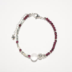 Milky Quartz Spiritual Insight Bracelet