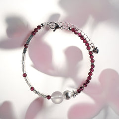 Milky Quartz Spiritual Insight Bracelet