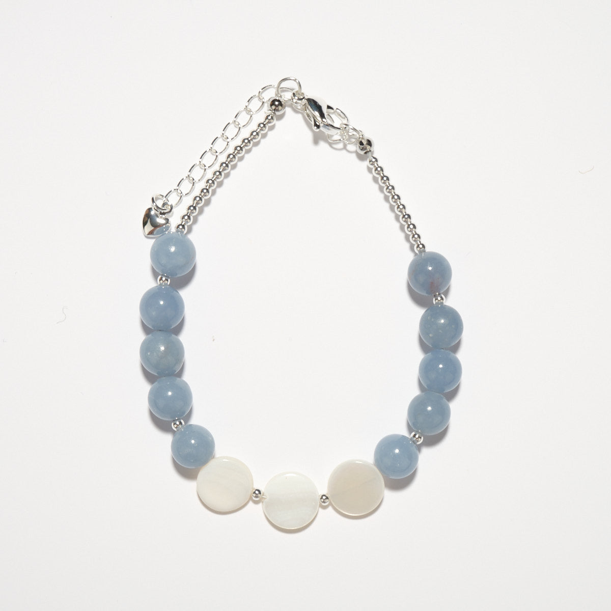 Shell Aquamarine Calm Bracelet