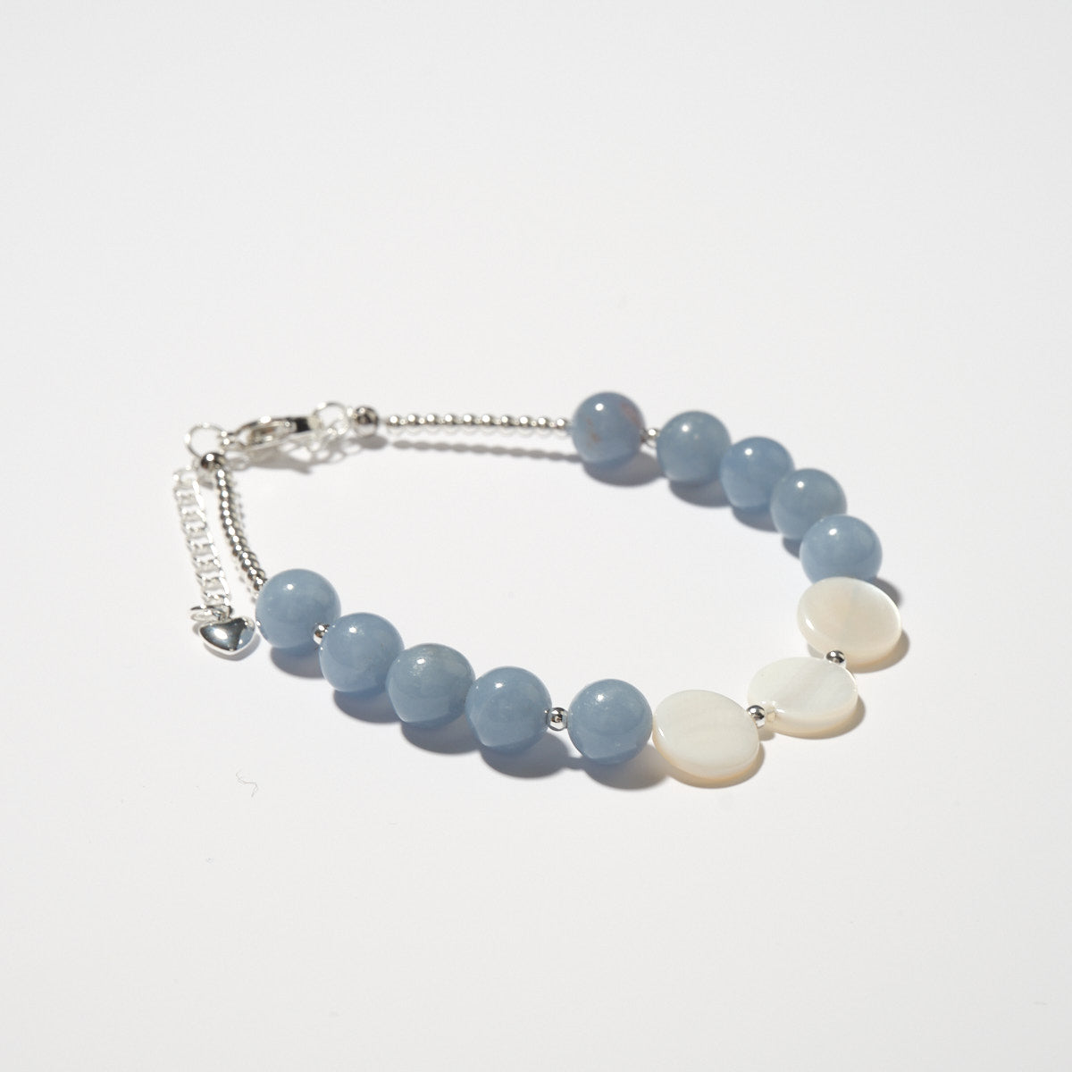 Shell Aquamarine Calm Bracelet