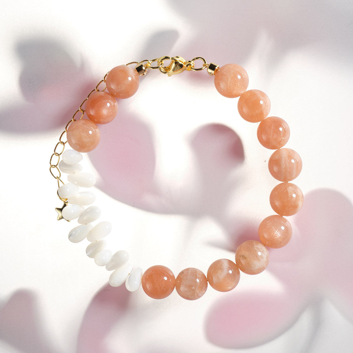 Sunstone Moonstone Vitality Bracelet